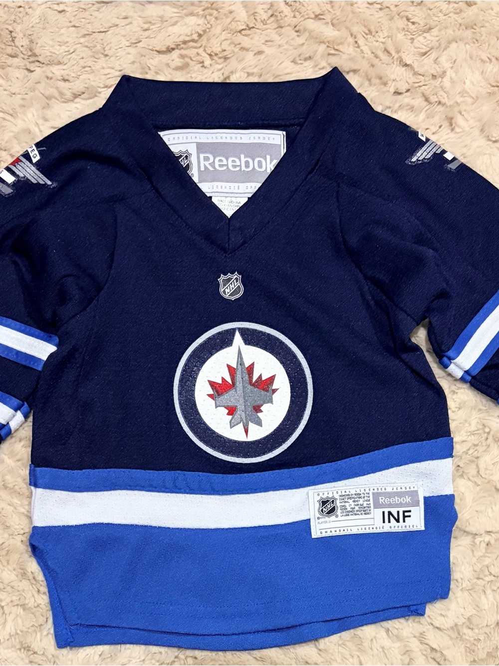 12-24m Reebok Kids' Winnipeg Jets Jersey